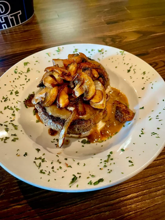 Chopped Steak Plate