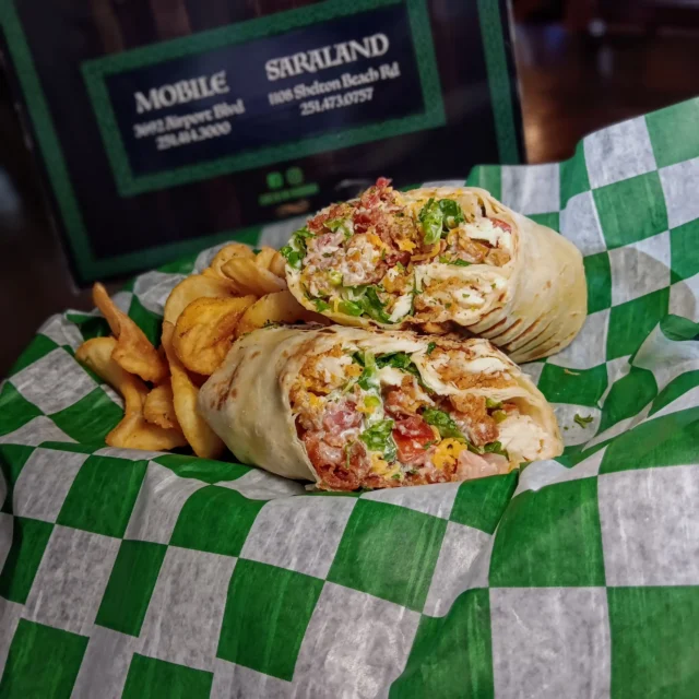 Chicken, Bacon, Ranch Wrap